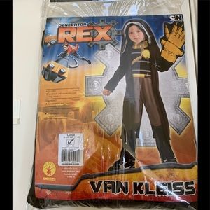 Boys generator rex Van Kleiss costume new